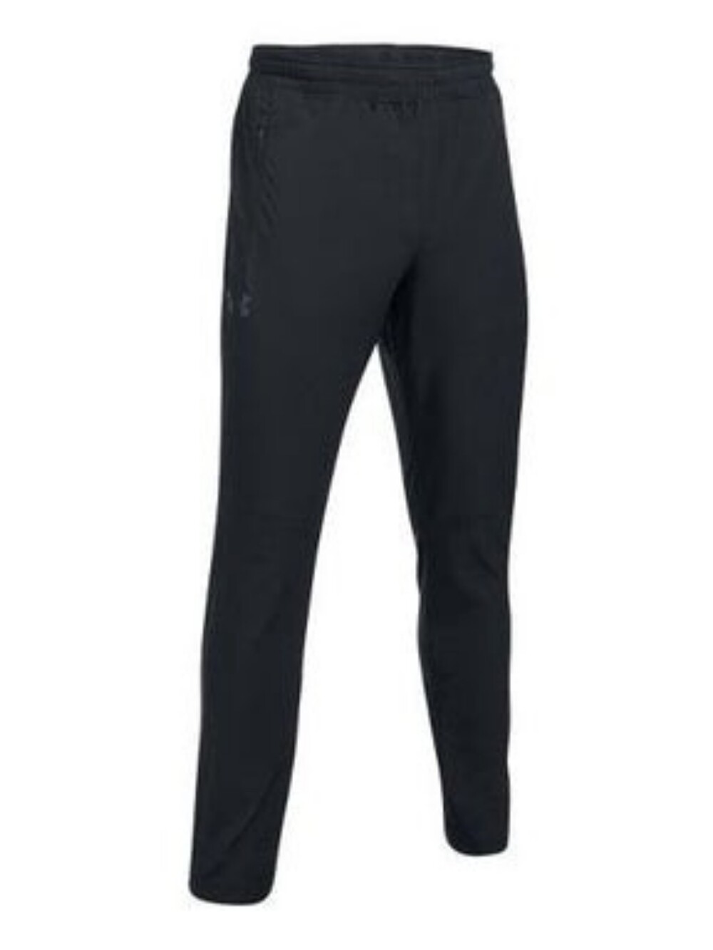Women's Under Armour Solid Black Fitted  Training Pants With Pockets Size Medium